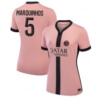 Camisa de time de futebol Paris Saint-Germain Marquinhos #5 Replicas 3º Equipamento Feminina 2024-25 Manga Curta